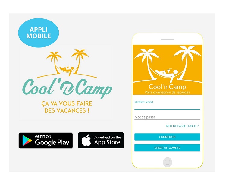 Cool' n Camp l'application pour vos vacances